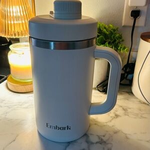 Embark White Insulated Mug